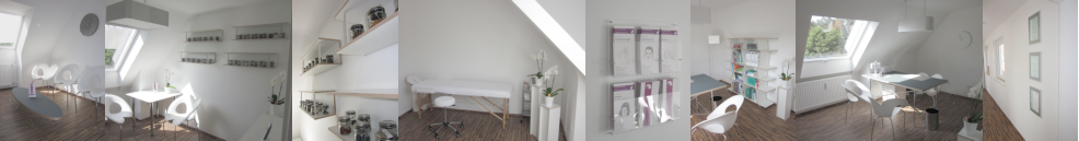 Fotos von Wartezimmer und Behandlungsrumen